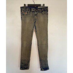 Diesel Skinzee-Low Super Slim-Skinny Low Waist Stretch Denim Wash 0820X